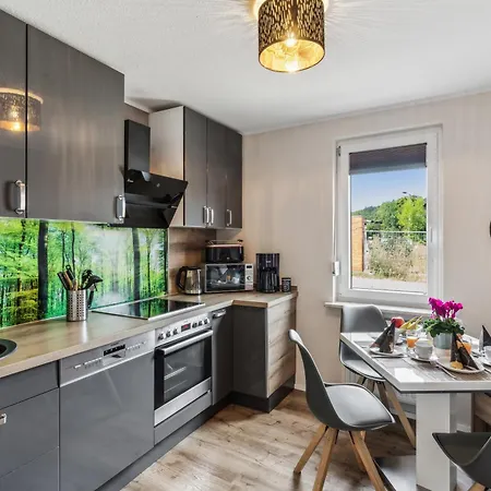 Edelharz Apartment Am Wasser Mit Garten & Parkplatz Thale