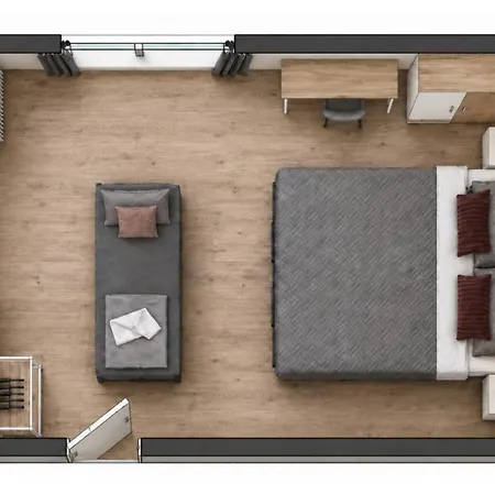 Apartment Wasserblick - Garten - Design - Netflix - Edelharz Thale