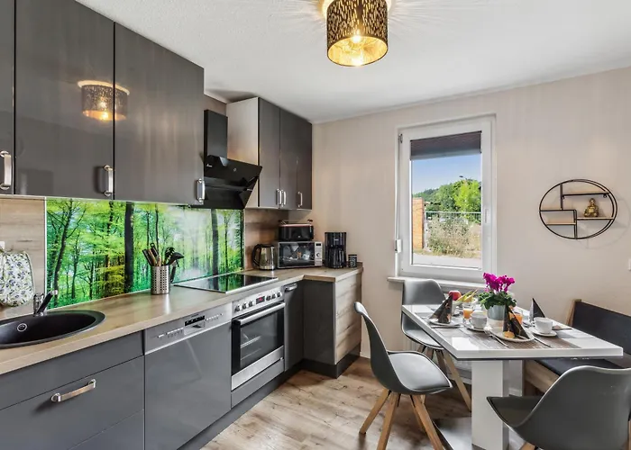 Edelharz Apartment Am Wasser Mit Garten & Parkplatz Thale